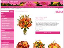 Tablet Screenshot of blessingsinbloom.com